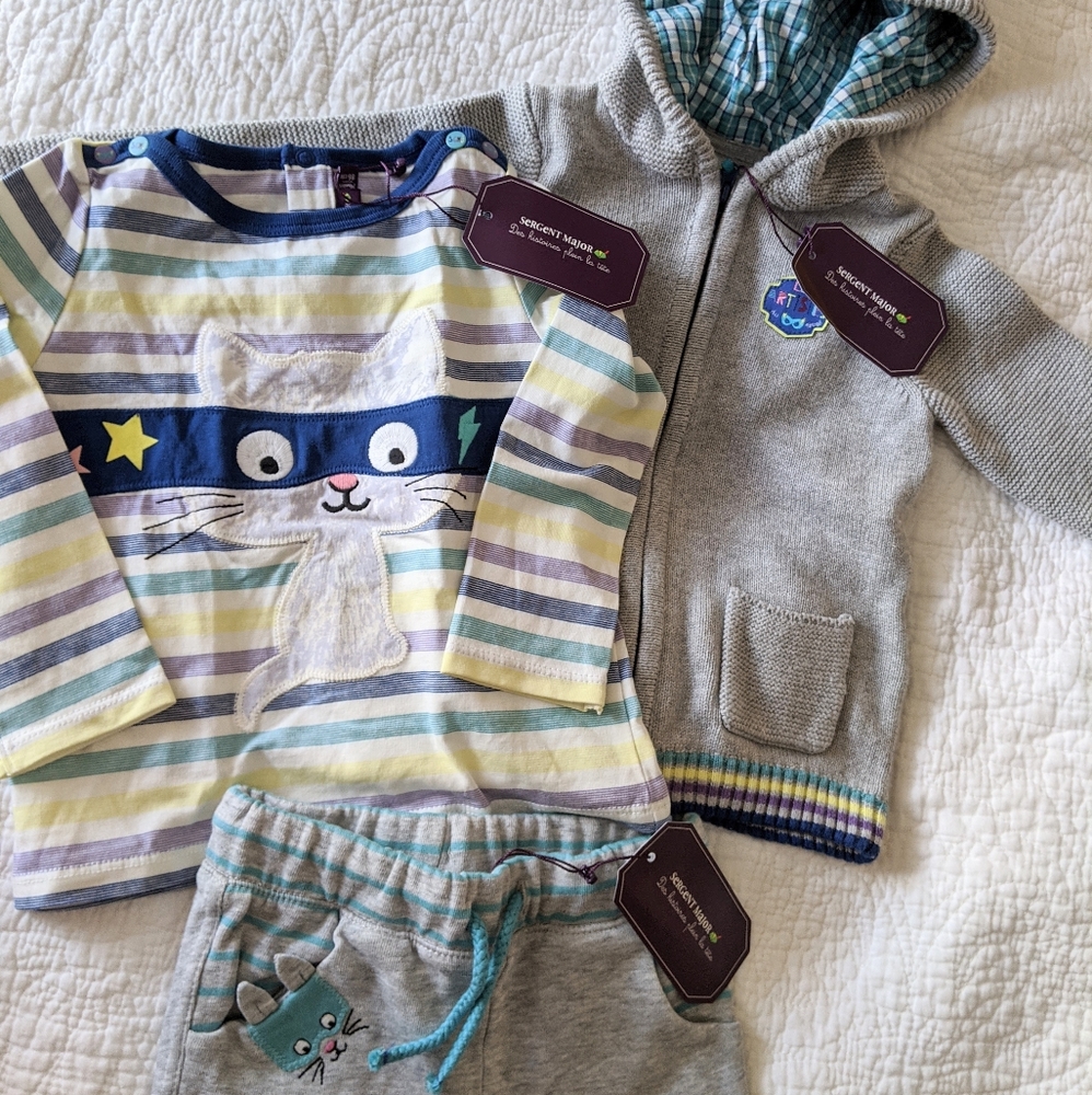Sergent Major girls' cat outfit